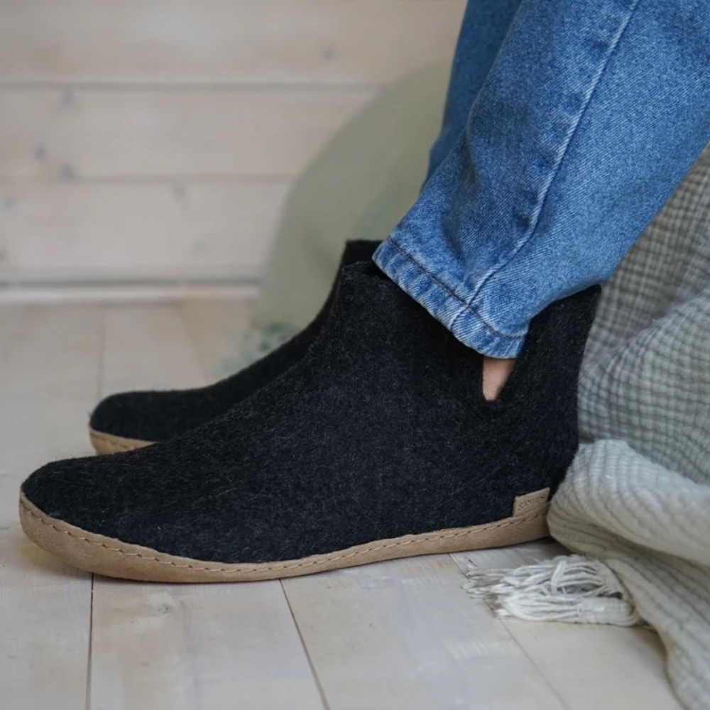 Glerups, Kids Size 1W Wool Slippers